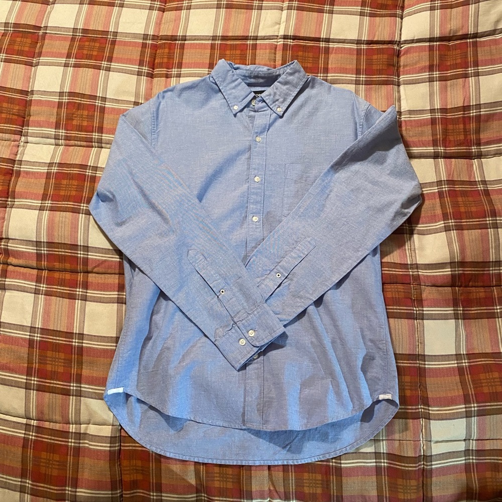 Bonobos Stretch Oxford Shirt | Size Large Slim Fit